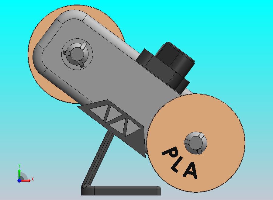 Bambu Lab A1 组合 AMS 模块 + 灯丝