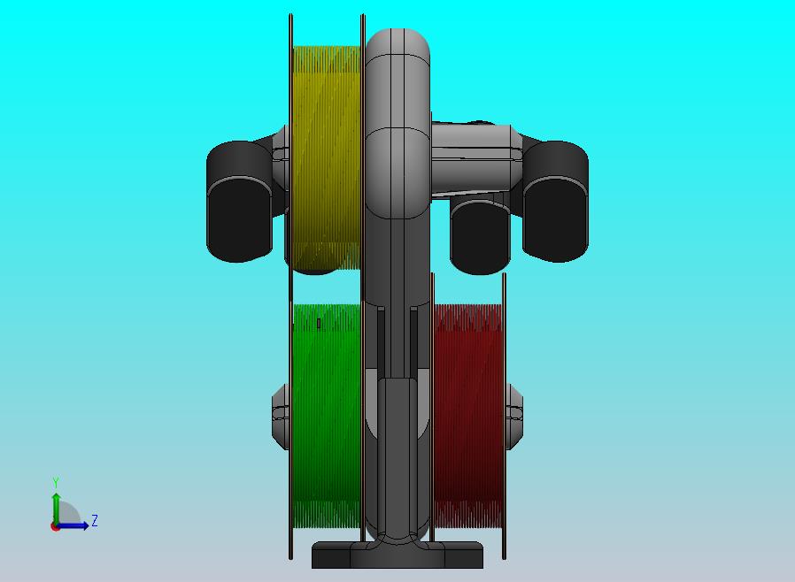 Bambu Lab A1 组合 AMS 模块 + 灯丝