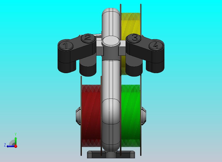 Bambu Lab A1 组合 AMS 模块 + 灯丝