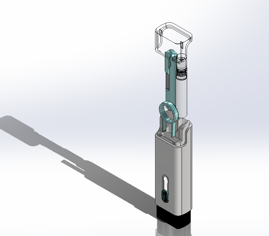 七合一键盘清洁套装，包含喷壶、刷子、清洁剂和键帽拔取器