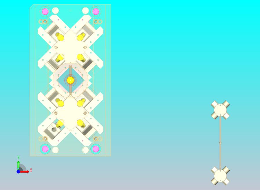 四通PVC管注塑模具