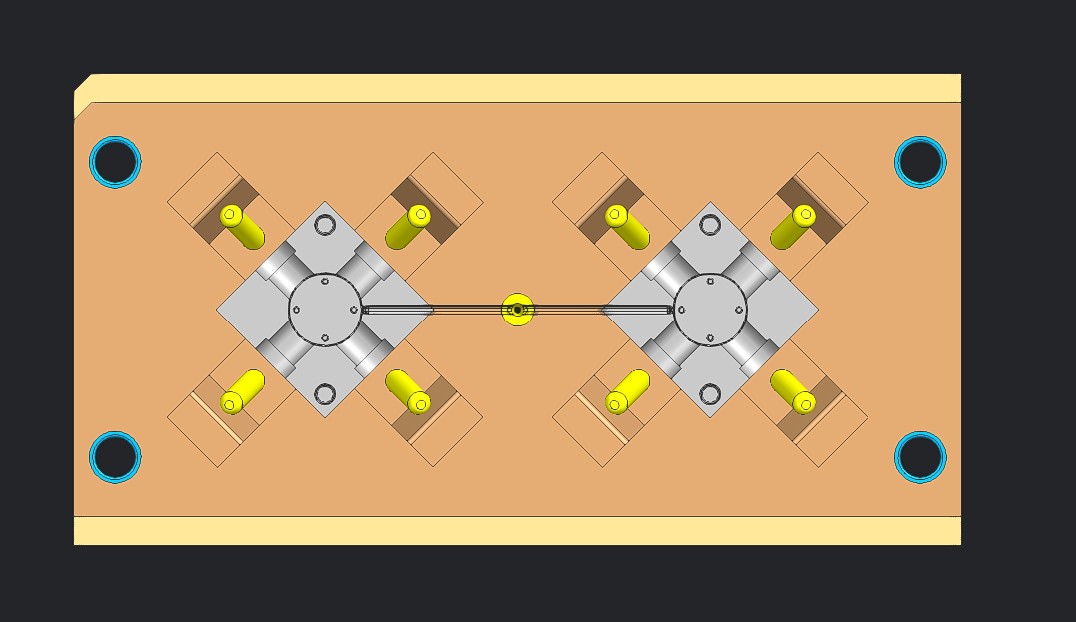 四通PVC管注塑模具