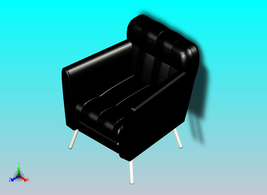 单人扶手椅（装饰椅）