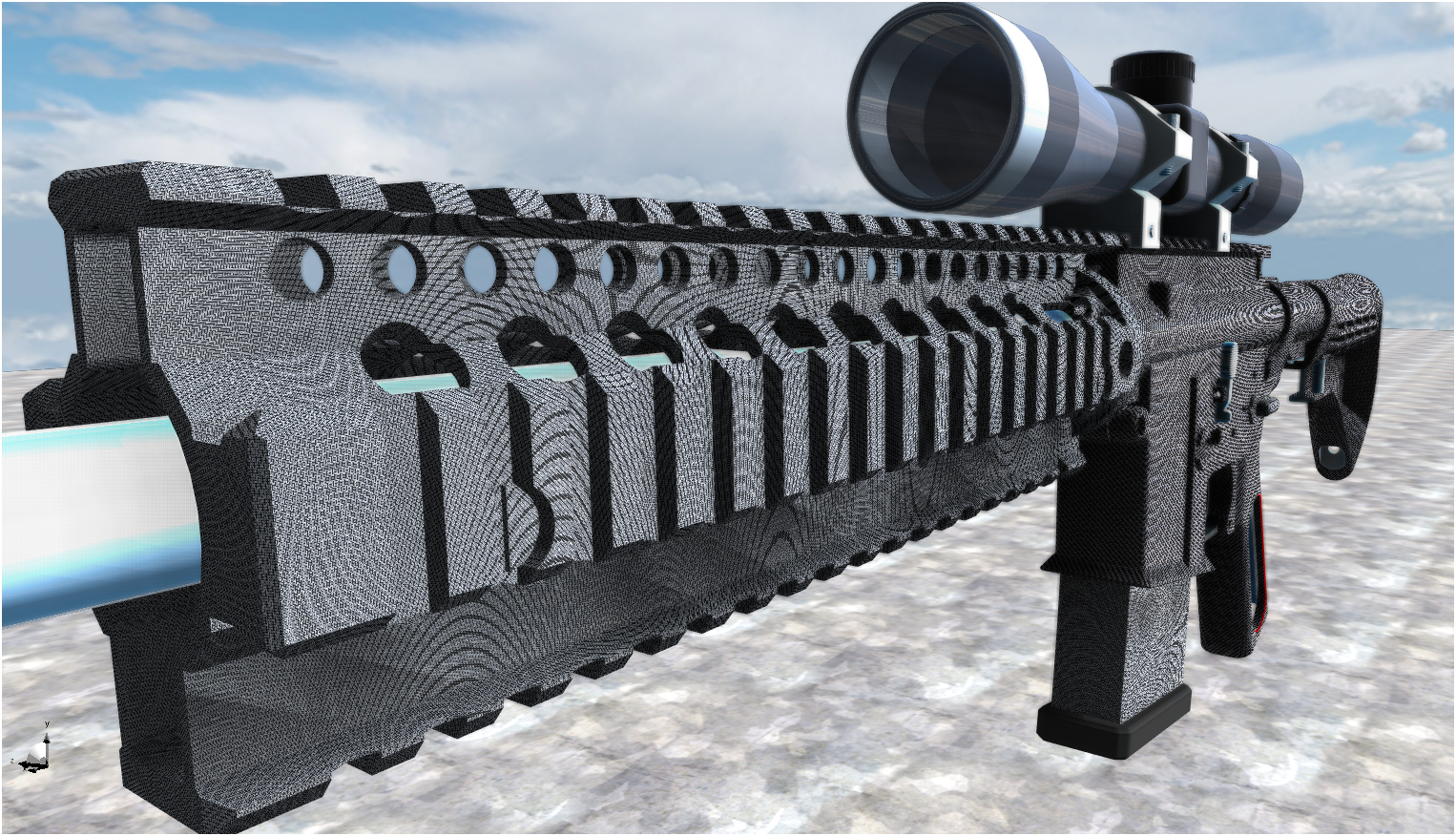 ar-15-coming螺栓锁