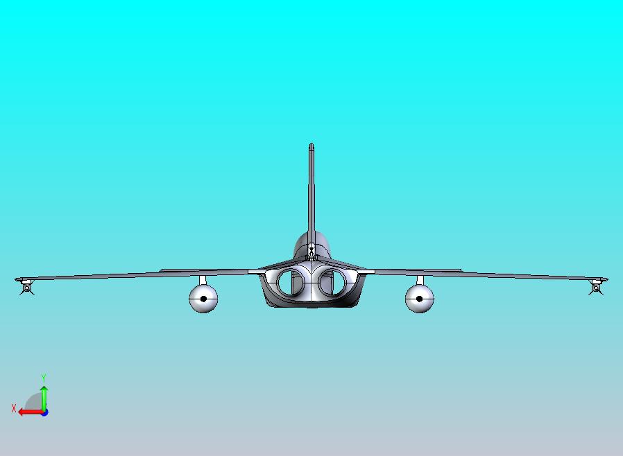 SS-211 Wcraft战斗机简易模型3D图纸