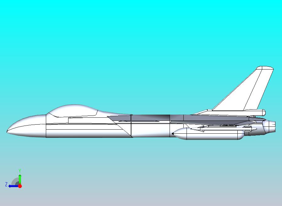 SS-211 Wcraft战斗机简易模型3D图纸