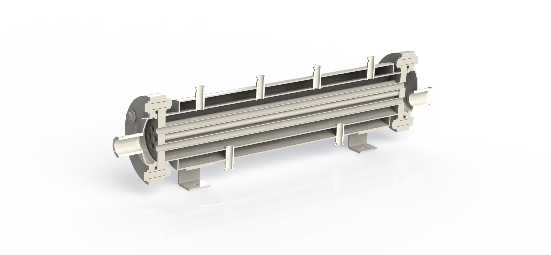 卧式管壳式换热器