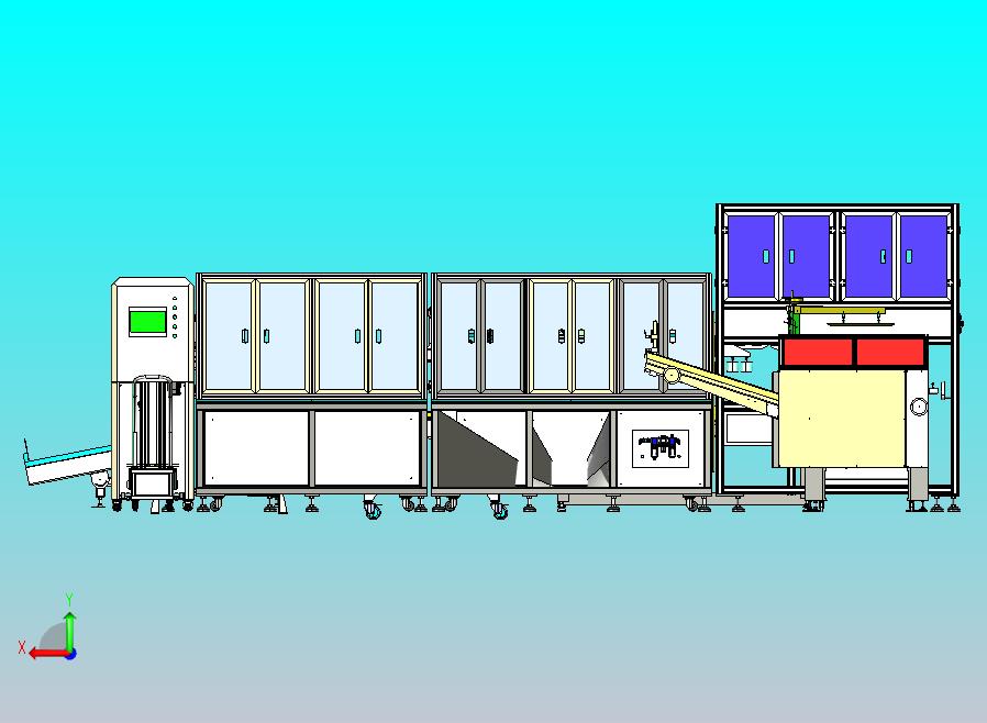 盘装电子贴片元件真空包装机