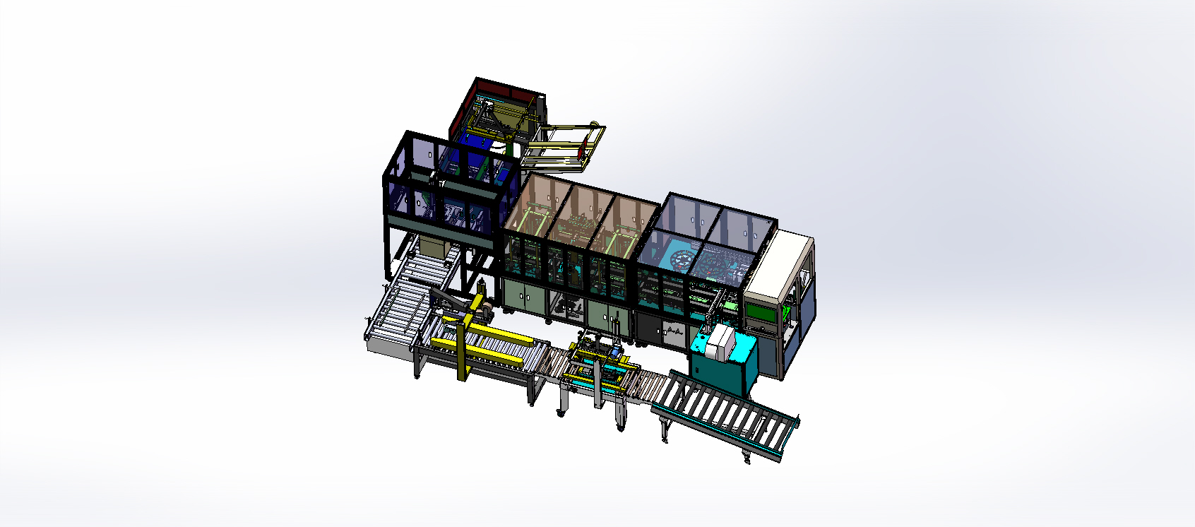 盘装电子贴片元件真空包装机