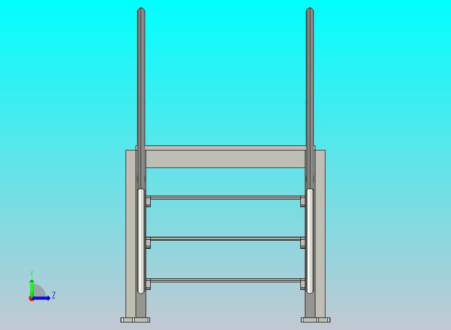 焊接件的钢楼梯