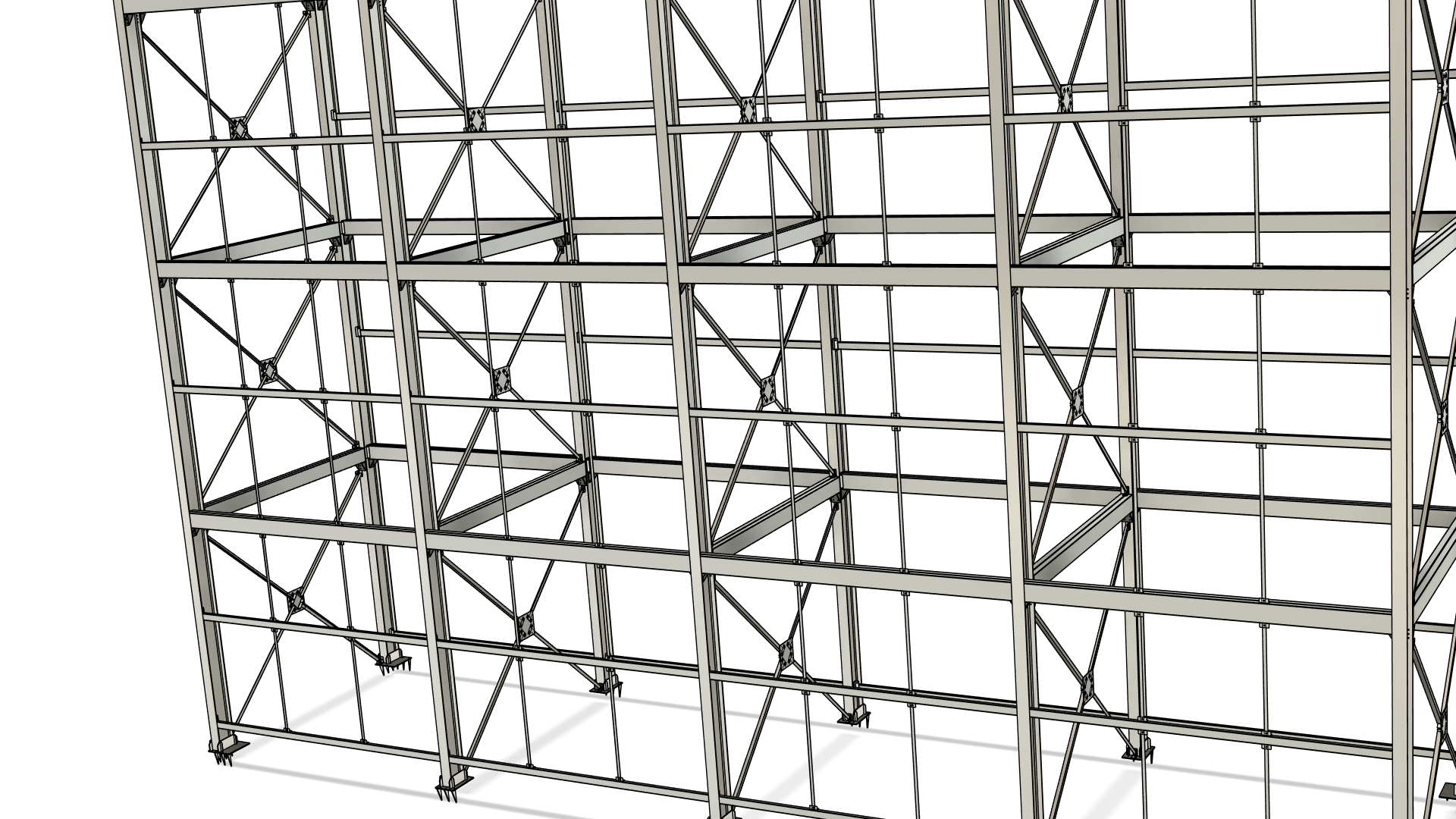 现有80吨筒仓立缝包覆结构