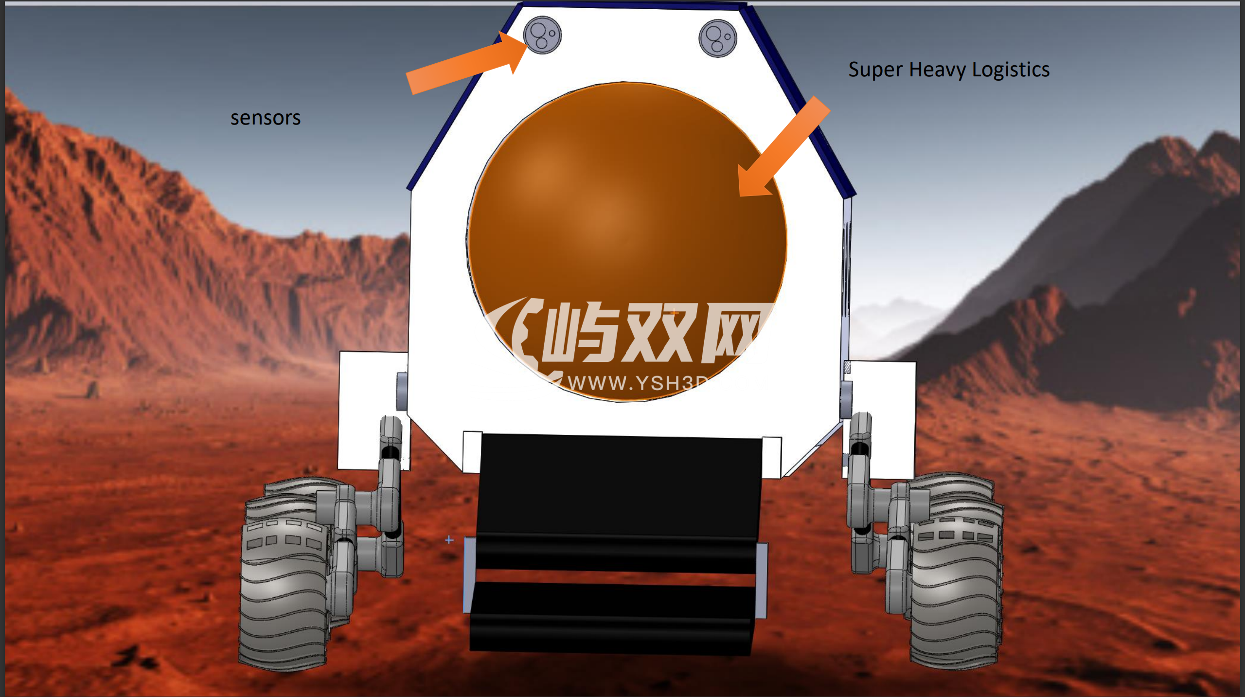 月球火星运输机MMT 1