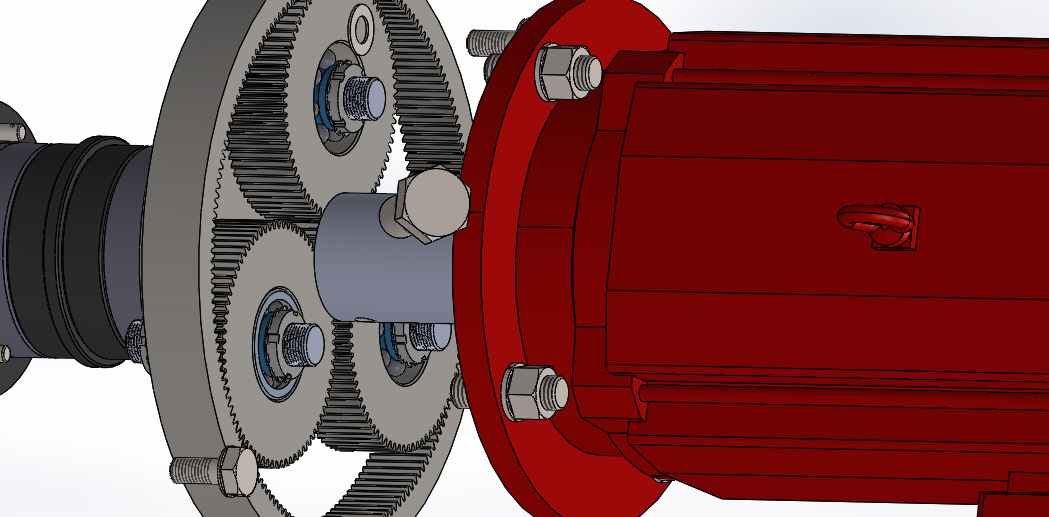 SEW 行星齿轮箱电机 4.5 kwt 1440rpm