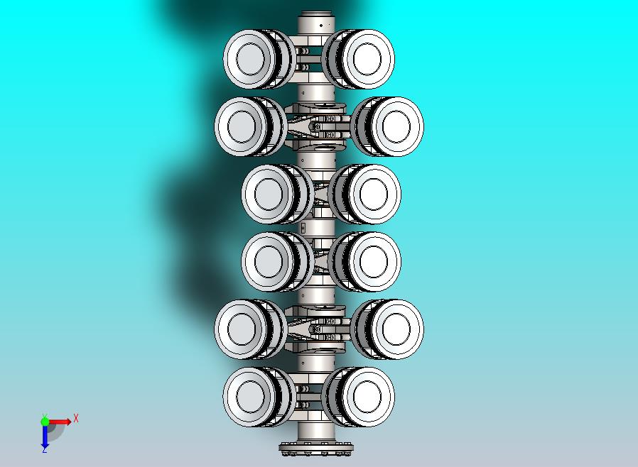 Packard V-1650 Merlin 曲轴和活塞组件