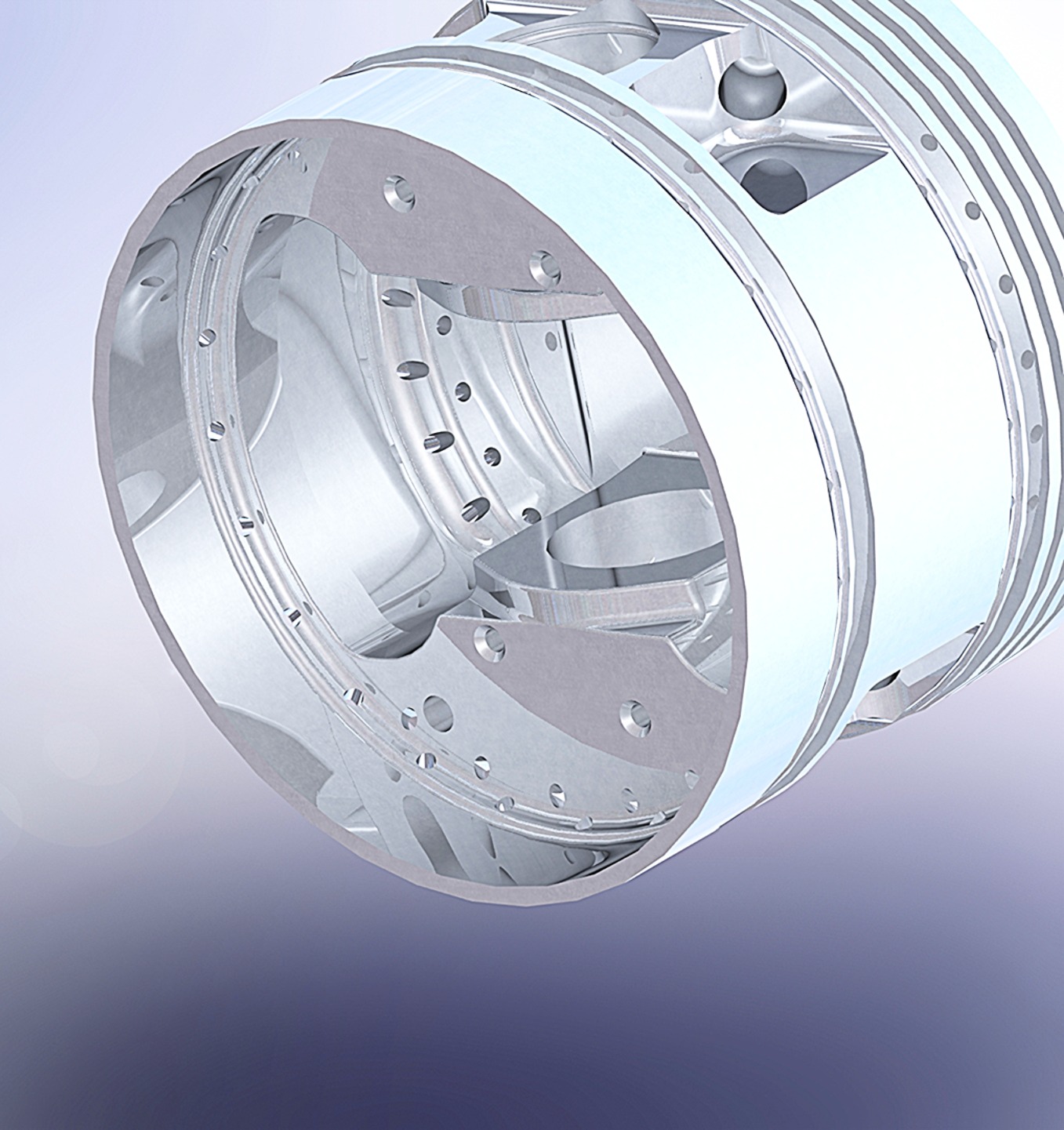 Packard V-1650 Merlin 曲轴和活塞组件