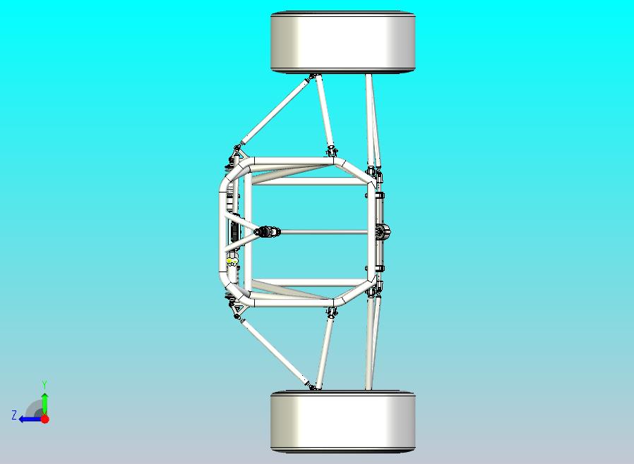学生方程式赛车前悬架总成
