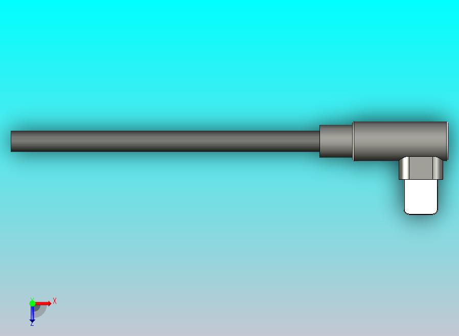 REMHA 8 针 90° 直角 2m USB 数据线