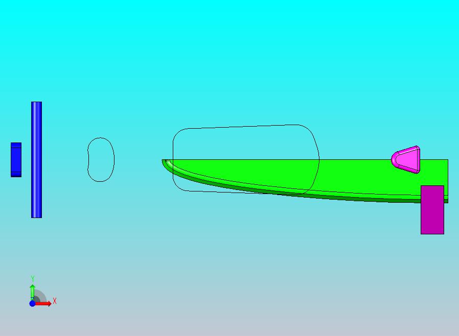 一级方程式单体壳式 3D 设计