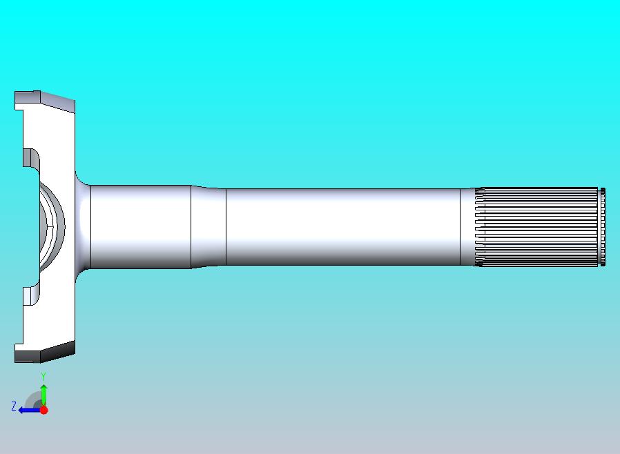 传动轭 - 3D 模型