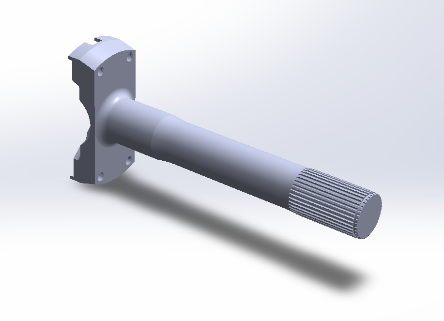 传动轭 - 3D 模型