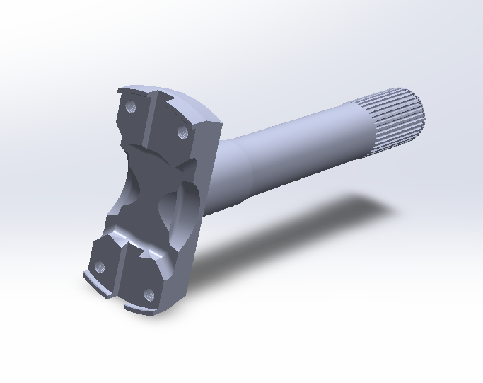 传动轭 - 3D 模型