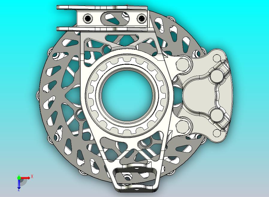 学生方程式赛车中心和支柱的船头