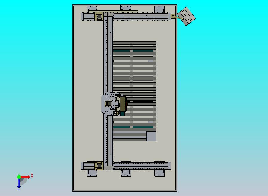 5轴加工机床设计3D图纸模型