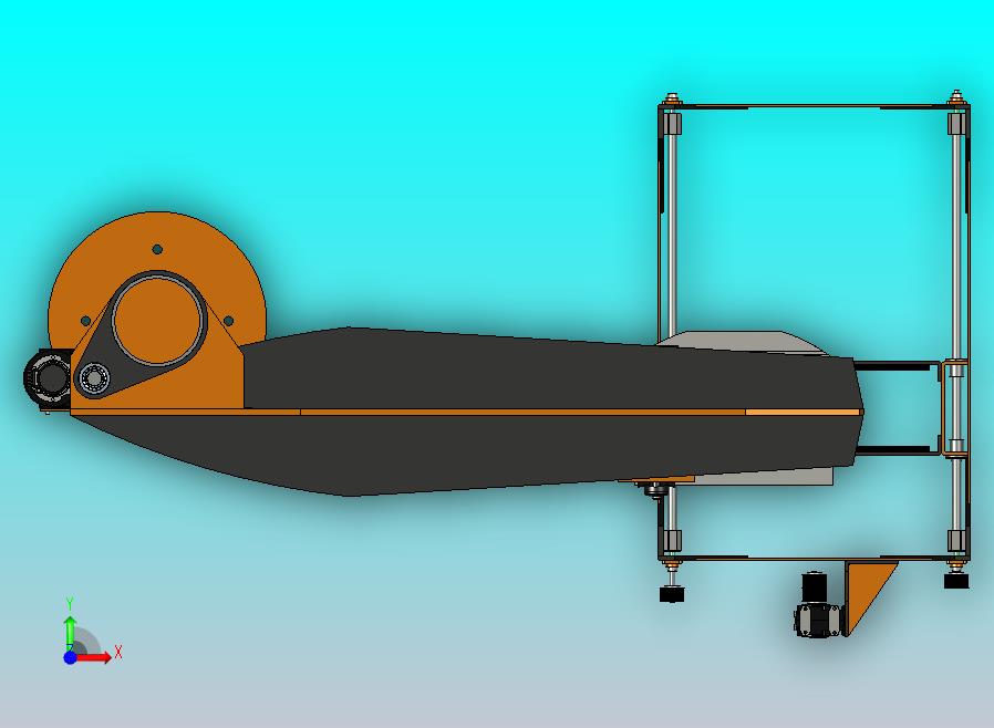 5轴CNC磨床3D图