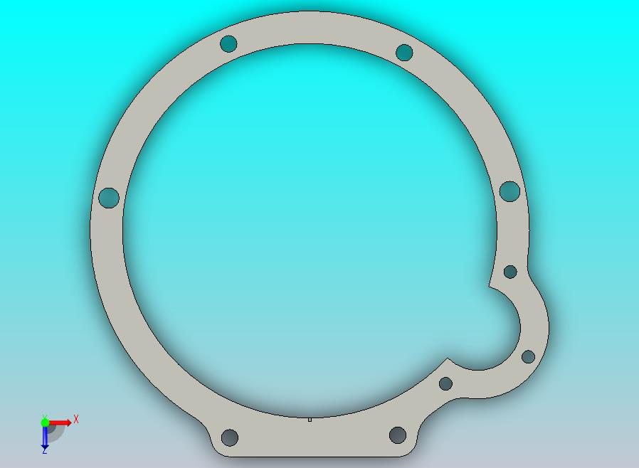 21179发动机过渡板