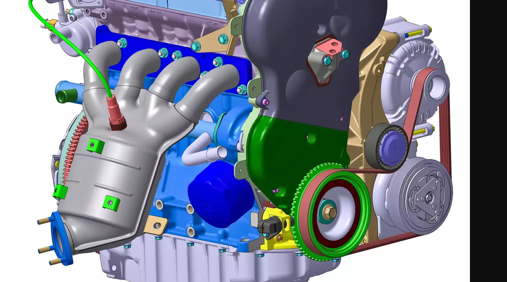 21179发动机过渡板