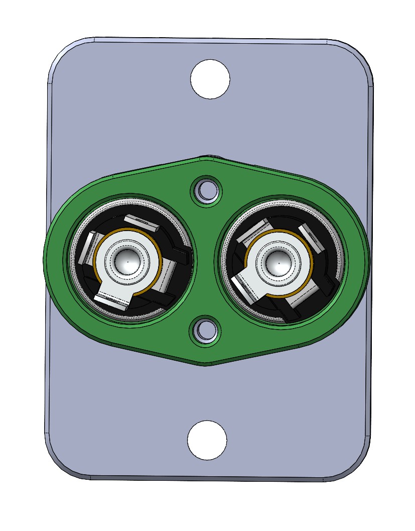 DC 电源插孔座 5.5 x 2.1 V2