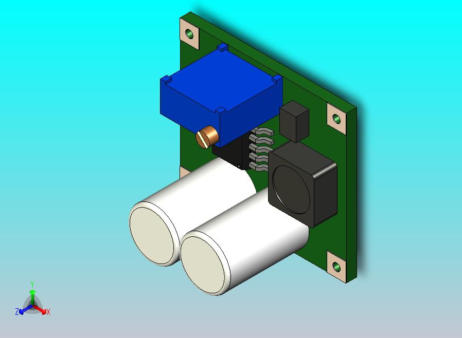 DC-DC 7015 60伏方形PCB