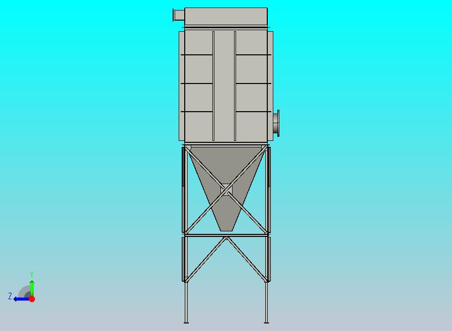 谷物储存和输送筒仓