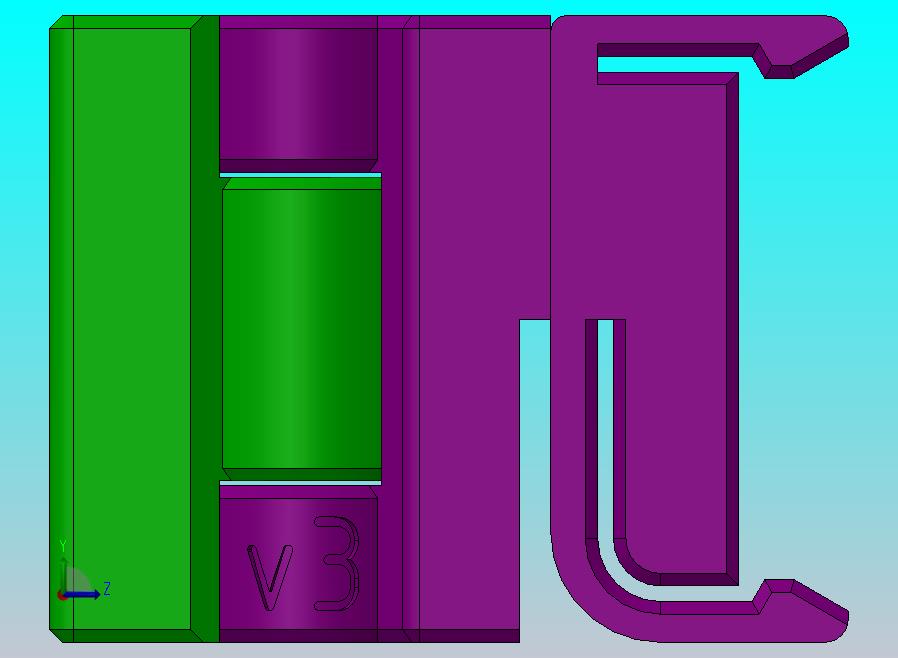 斜口钳及其他工具安装到DIN导轨上