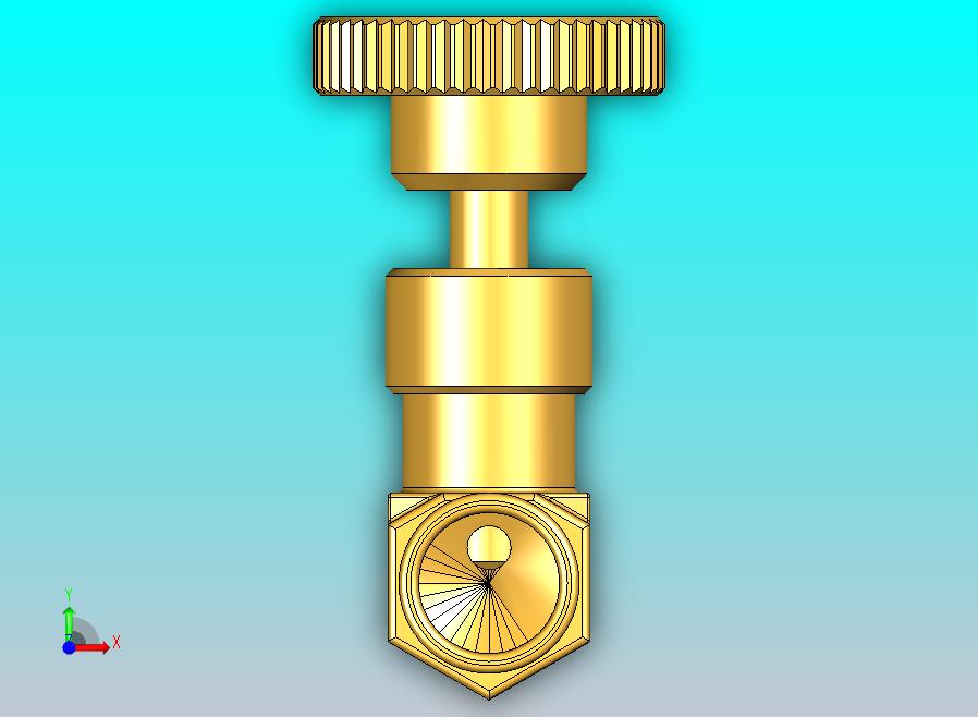 直通内外螺纹阀