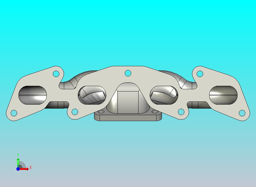 萨博9000排气歧管