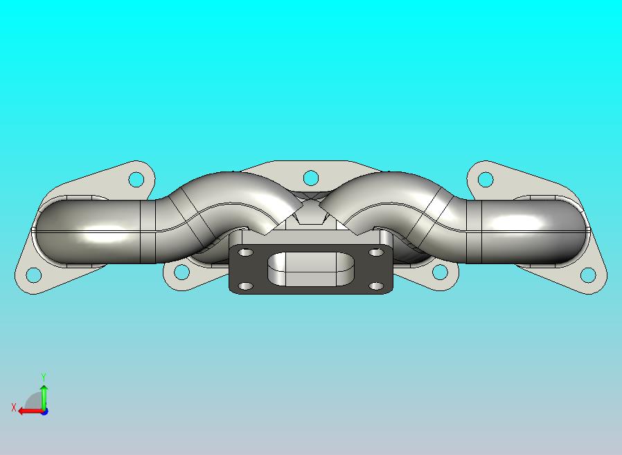 萨博9000排气歧管