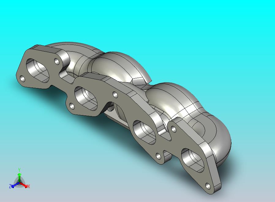 萨博9000排气歧管
