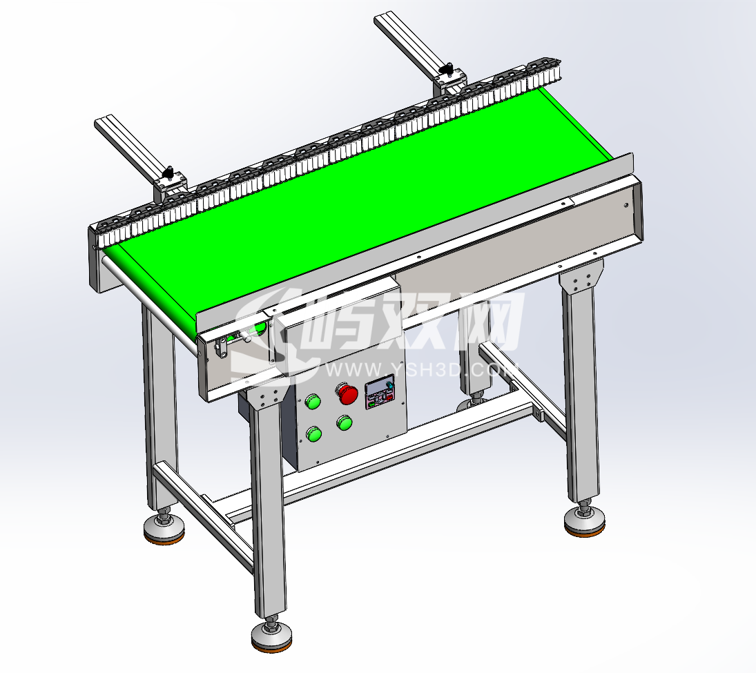 1000x380 动力皮带输送线