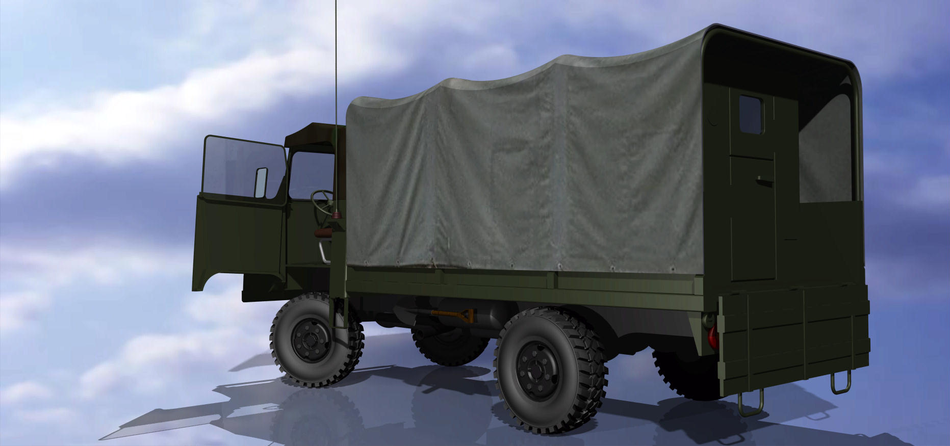 1964年法国军卡模型