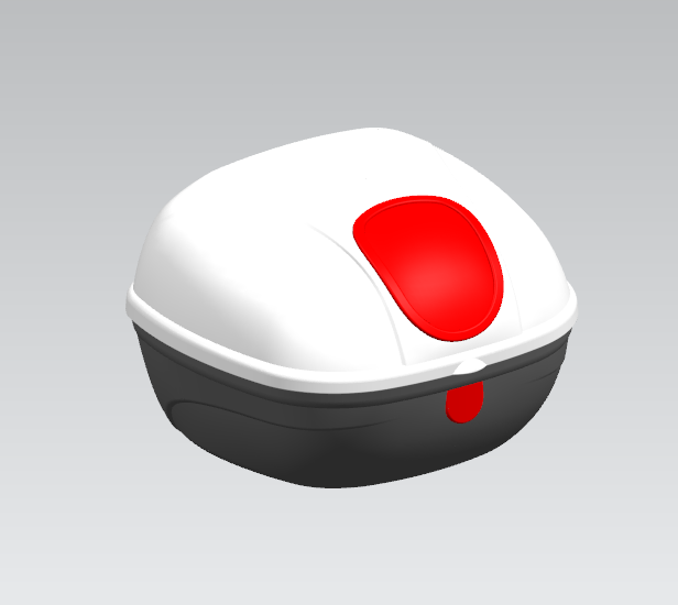 个性化摩托车后备箱设计