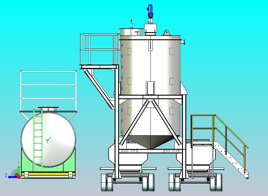 化工原料自动化存储与转运系统