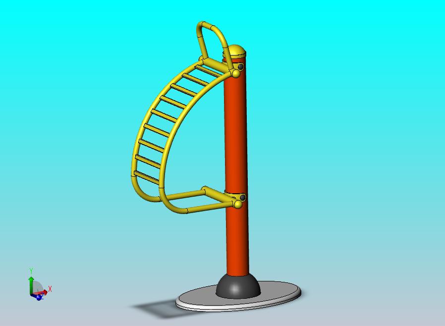 健身器材之背部训练仪