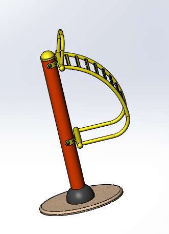 健身器材之背部训练仪