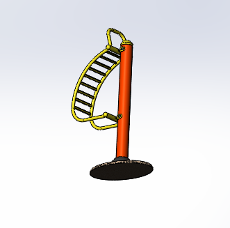 健身器材之背部训练仪