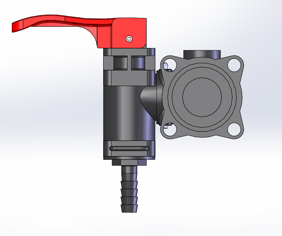 家用供水阀门组件设计