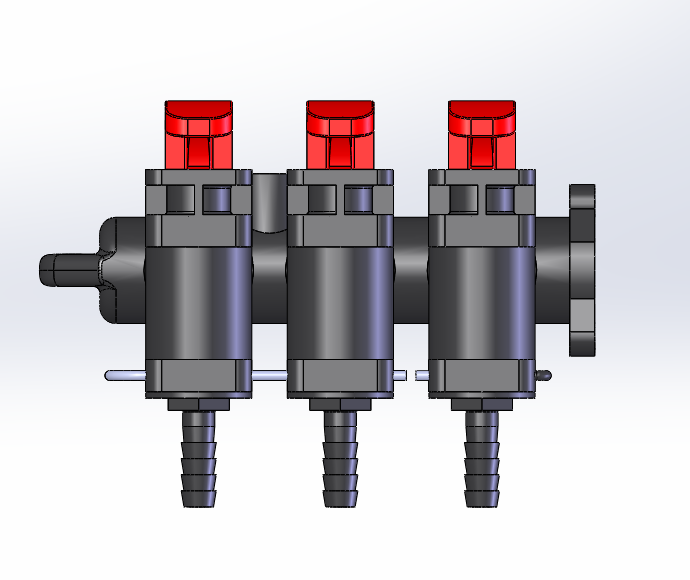 家用供水阀门组件设计