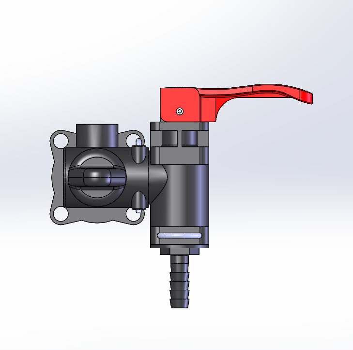 家用供水阀门组件设计
