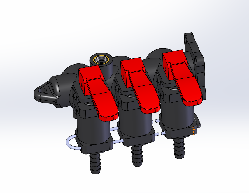 家用供水阀门组件设计