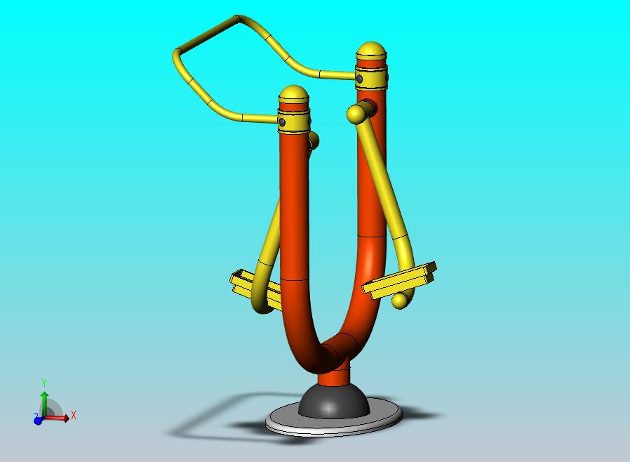 健身器材之胯部训练仪